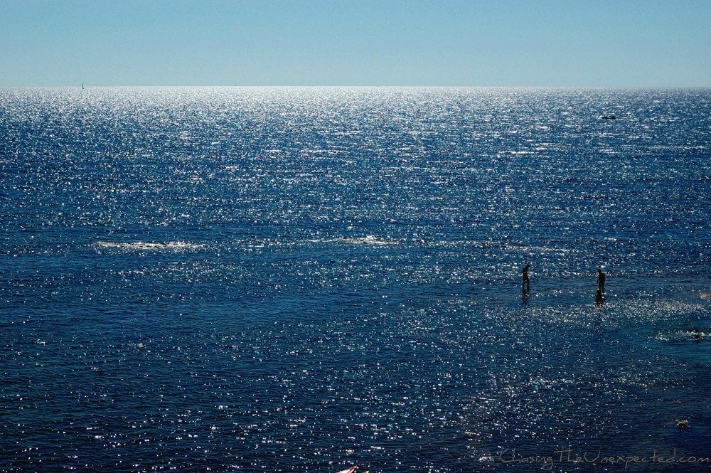 A trip, a photo - Blue from my window