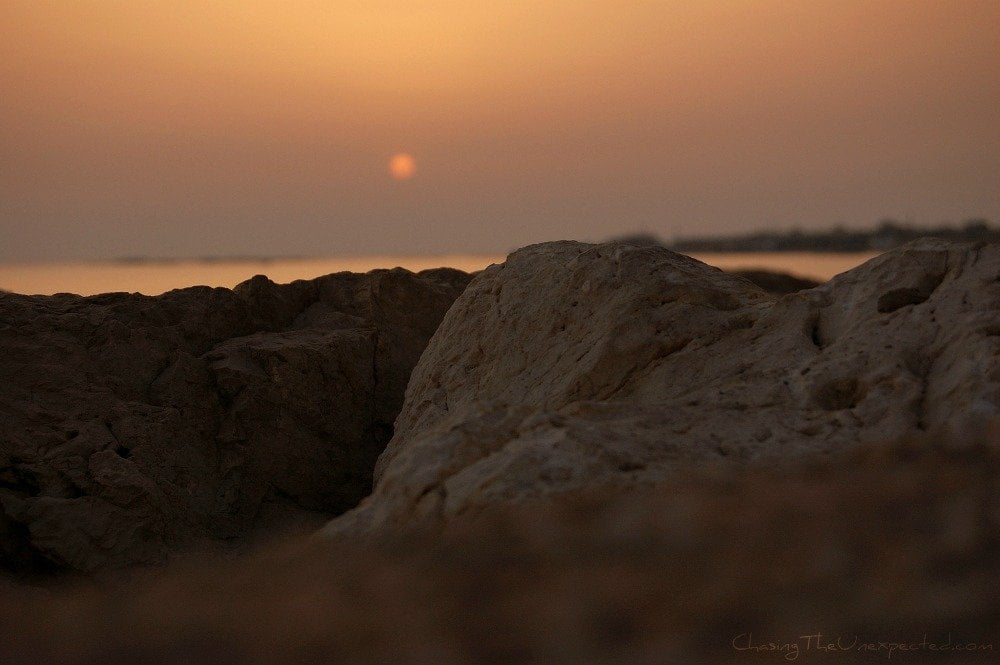 A trip, a photo - The amazing colors of Tyre's sunset, Lebanon