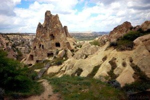 In Cappadocia, from Göreme open-air museum to Uçhisar Castle and the Pigeon Valley