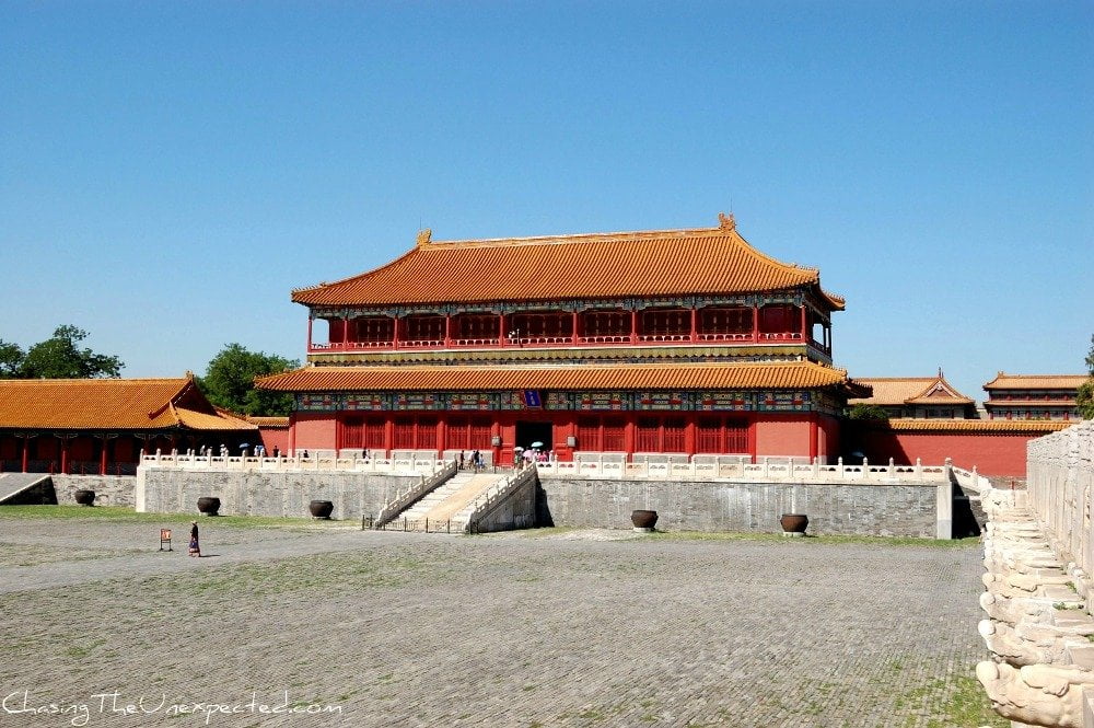 Hall in the Forbidden City - Travel Images