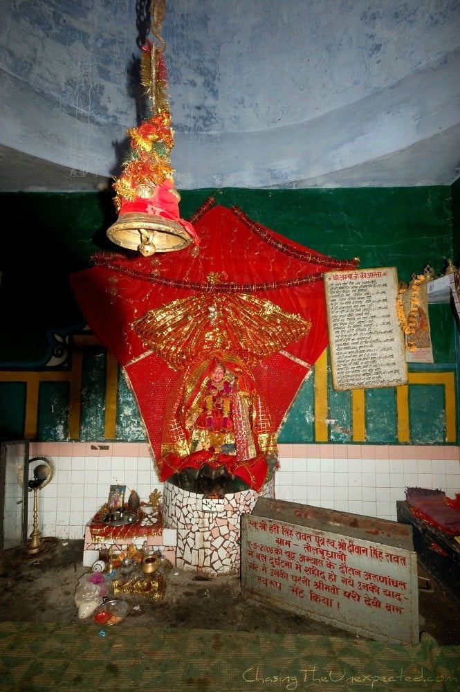 Inside Malla Manila temple, where Manila Devi's arms lie