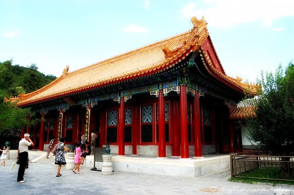 Image: Pavilion in the Summer Palace in Beijing