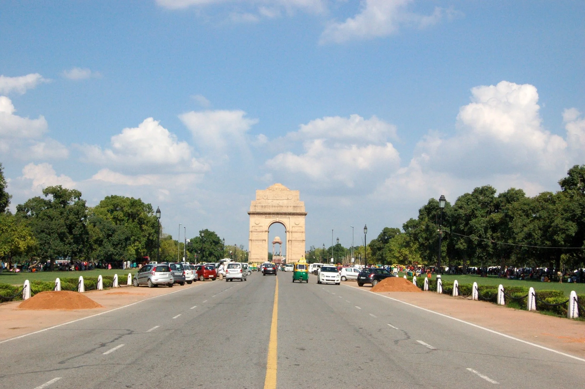 India Gate is one of the first things to see in Delhi, India