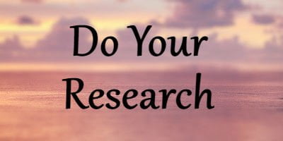 Do Your Research - Travel Images