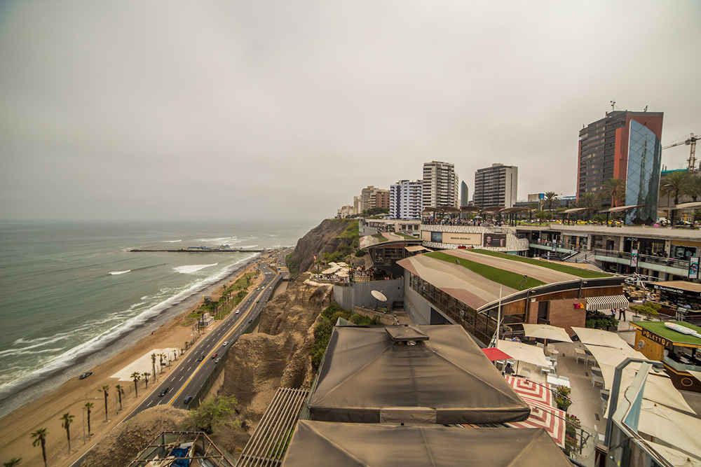 Image: Miraflores District in Lima, Peru